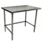 Bk Resources Stainless Steel Work Table Flat Top With Open Base 48"Wx24"D VTTOB-4824 - alternate 1